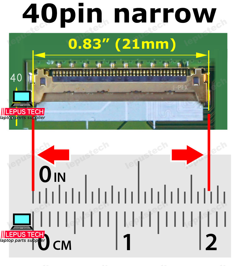40-Pin 21mm